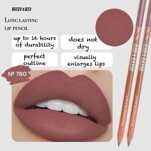 MISS TAIS Mauve Original thin lip pencil/lip liner #780